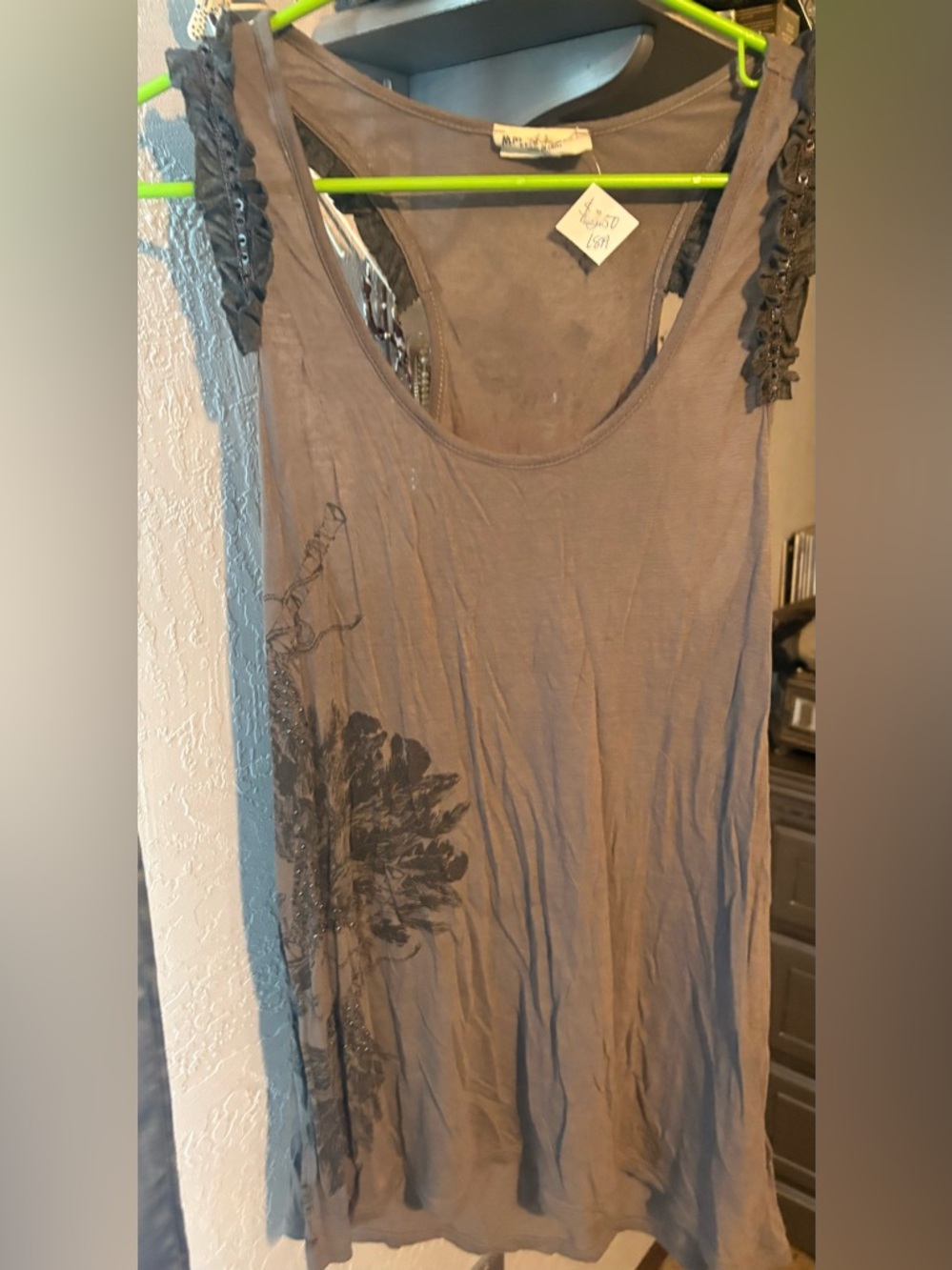 Miss Me Tank Size Large